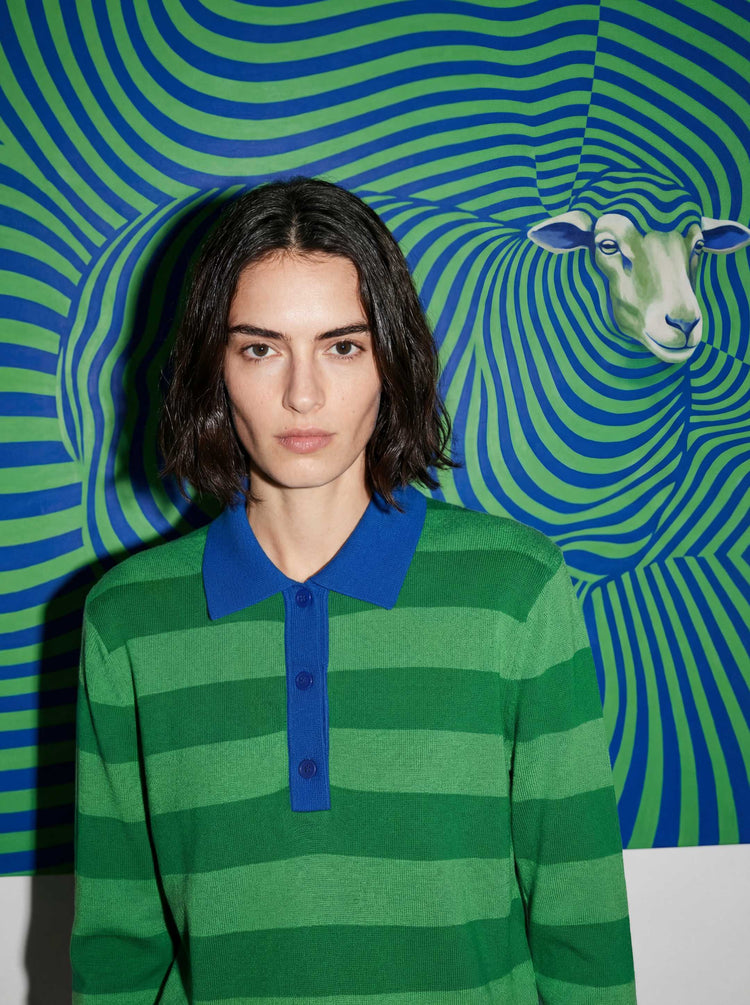 The Rugby Polo Bottle Green Image