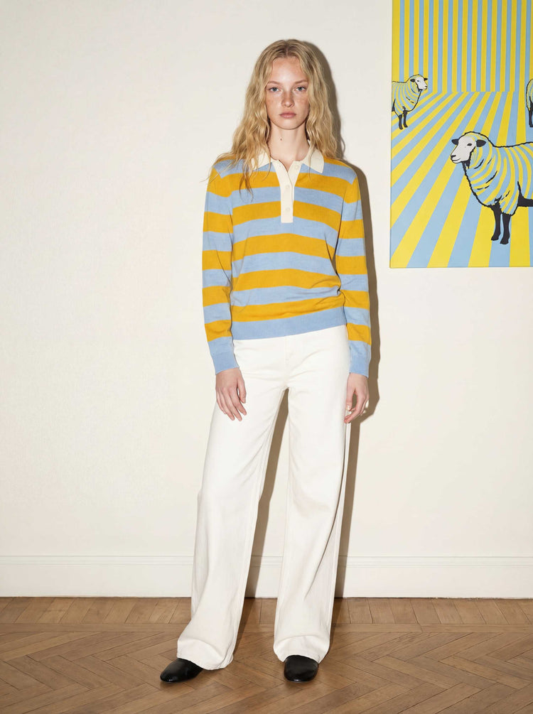 The Rugby Polo Sunflower Yellow Image