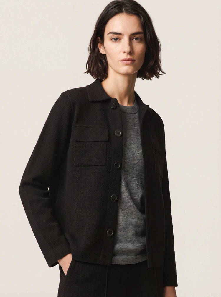 The Over Shirt Anthracite Black Image