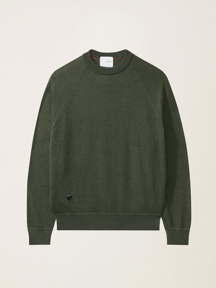 The Crewneck Light Moss Green Image