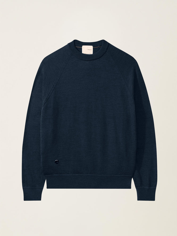 The Crewneck Jumper Light Pacific Blue Image