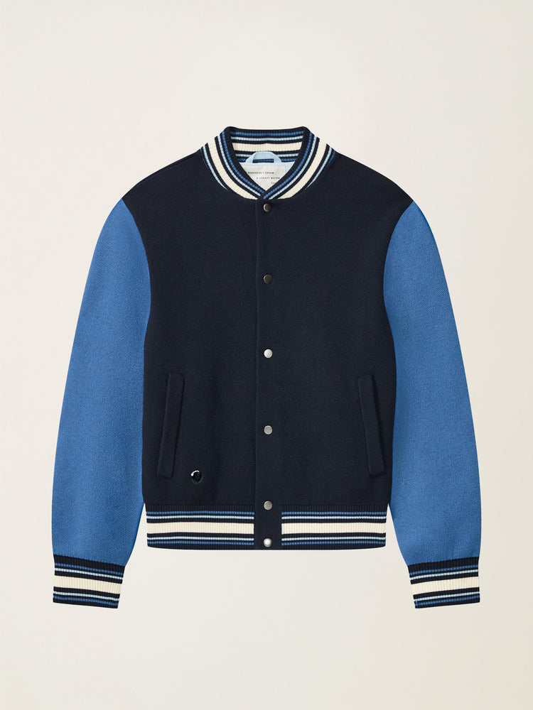 The Varsity Jacket Pacific Blue Image