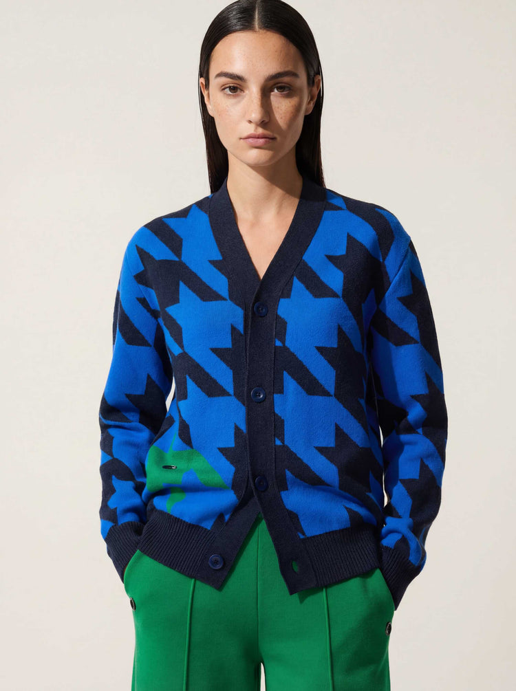 The Sheepstooth Cardigan Pacific Blue Image