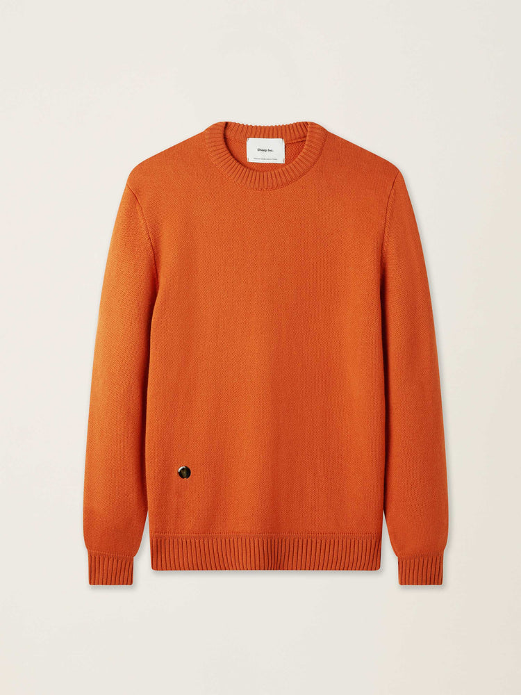 The Original Crewneck Jumper Burnt Orange Image