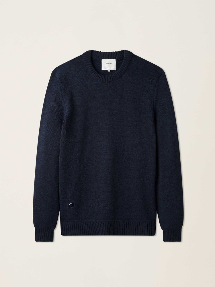 The Original Crewneck Jumper Pacific Blue Image