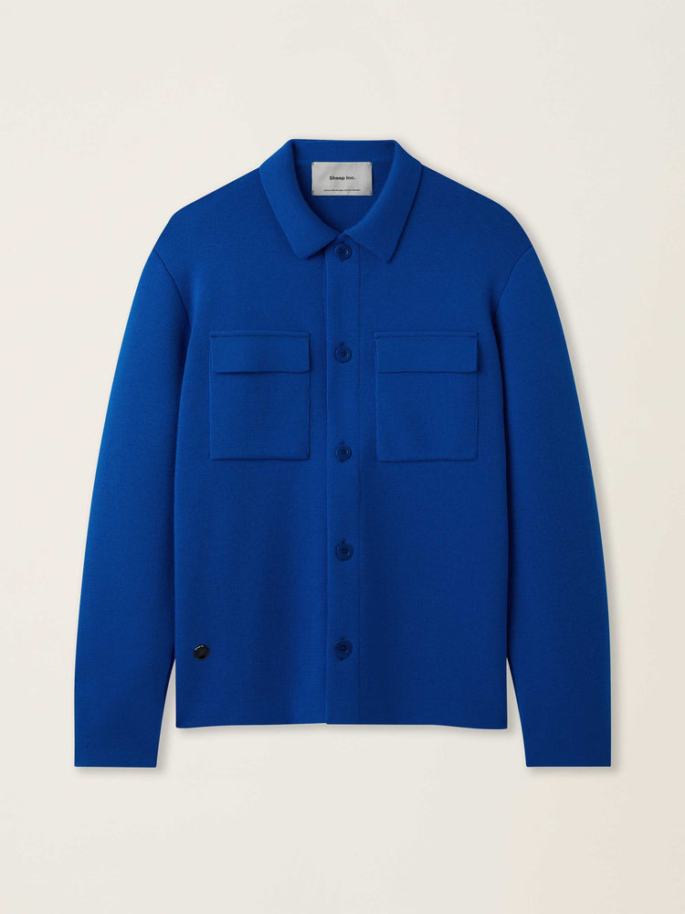 The Over Shirt Cobalt Blue Image